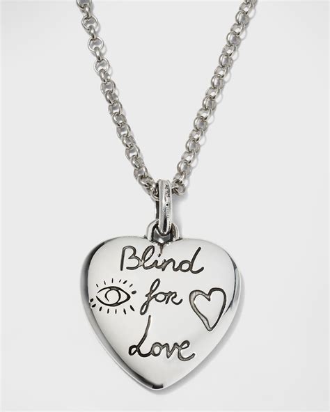 blind for love necklace